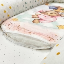 Protectie somn – Baby Nest patut bebe Ursulet roz (3)